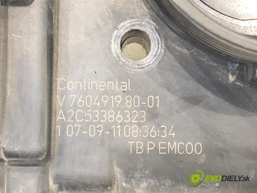 CITROEN C4 GRAND PICASSO I (UA_) 2006 - 2013    1.6 VTi 120 88 kW [120 KM] benzyna 2008 - 2013  Škrtiaca klapka V760491980 (Škrtiace klapky)