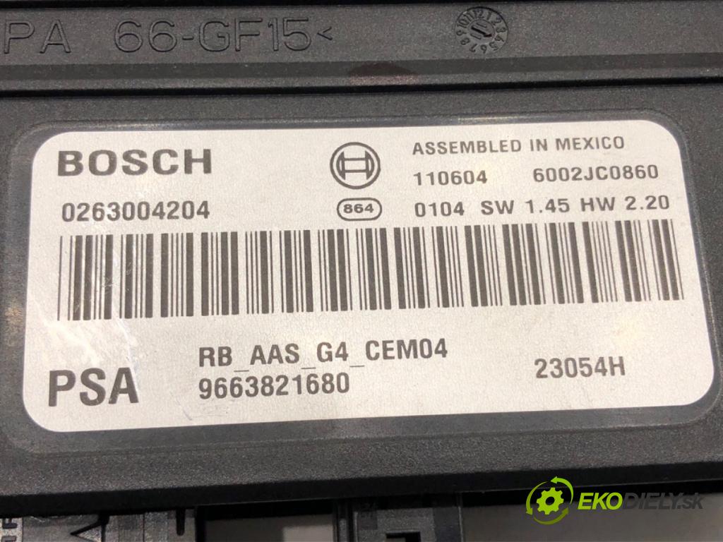 CITROEN C4 GRAND PICASSO I (UA_) 2006 - 2013    1.6 VTi 120 88 kW [120 KM] benzyna 2008 - 2013  Modul PDC 9663821680 (Ostatné)