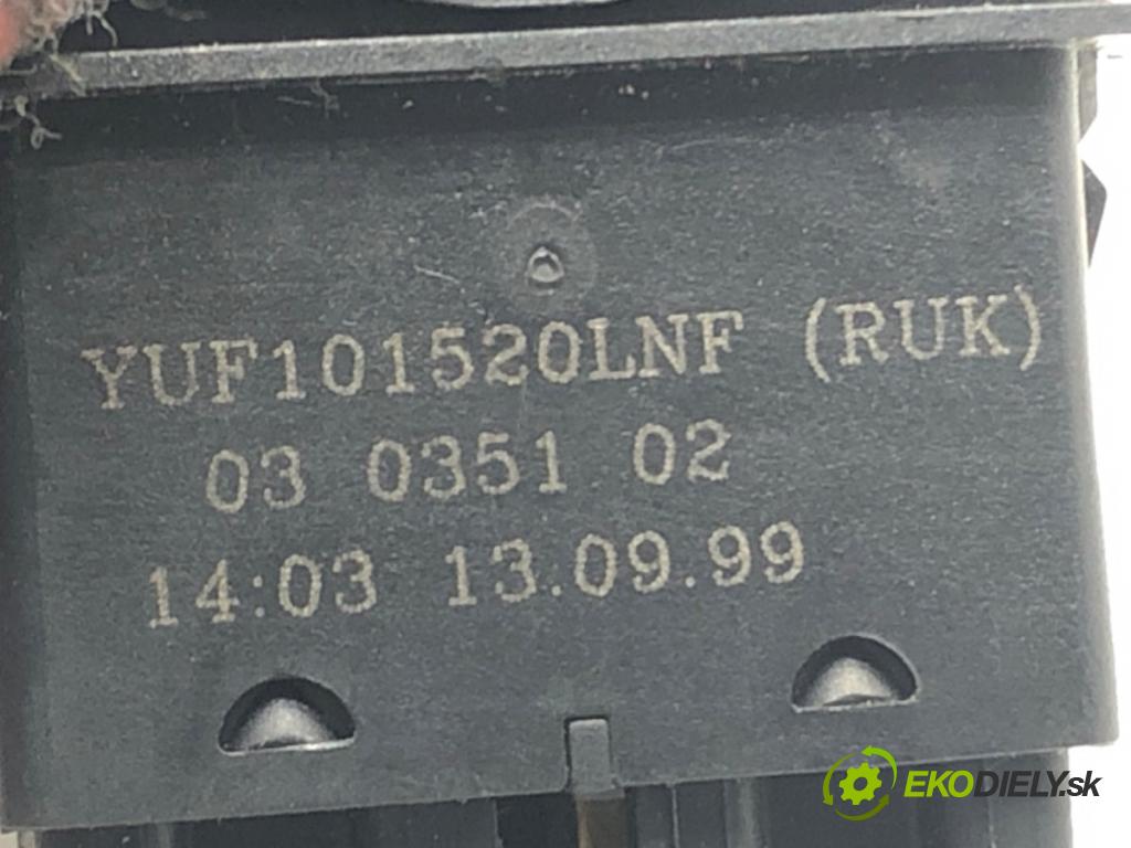 LAND ROVER FREELANDER I (L314) 1998 - 2006    2.0 DI 4x4 72 kW [98 KM] olej napędowy 1998 - 2000  Prepínač okien YUF101520LNF (Prepínače, spínače, tlačidlá a ovládače kúrenia)