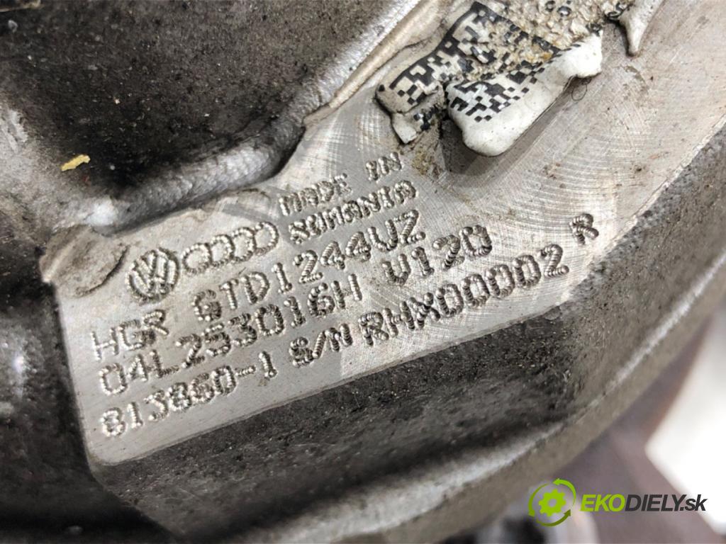 SKODA OCTAVIA III Combi (5E5, 5E6) 2012 - 2022    1.6 TDI 77 kW [105 KM] olej napędowy 2012 - 2022  Turbodúchadlo,turbo 04L253016H (Turbodúchadlá (kompletné))