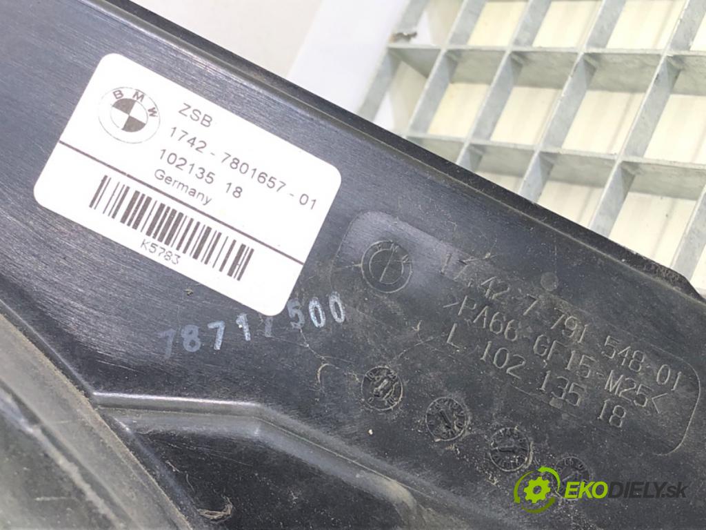 BMW 5 Touring (E61) 2004 - 2010    520 d 120 kW [163 KM] olej napędowy 2005 - 2010  Ventilátor chladiča 7801657 (Ventilátory)
