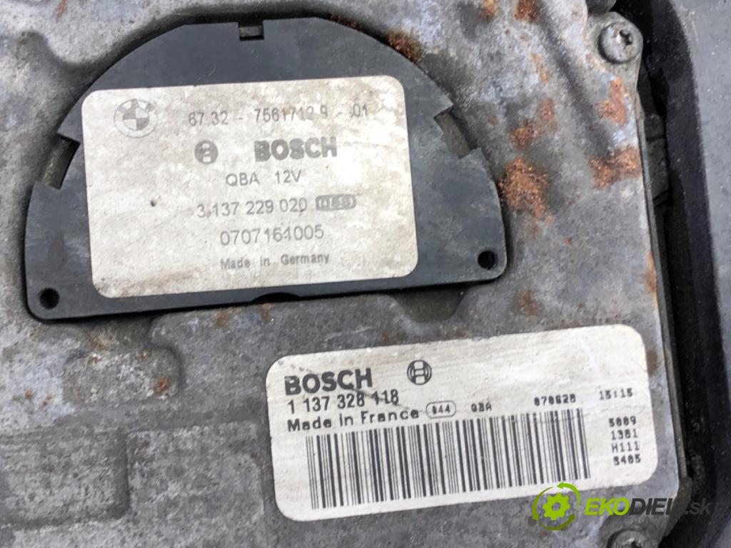 BMW 5 Touring (E61) 2004 - 2010    520 d 120 kW [163 KM] olej napędowy 2005 - 2010  Ventilátor chladiča 7801657 (Ventilátory)