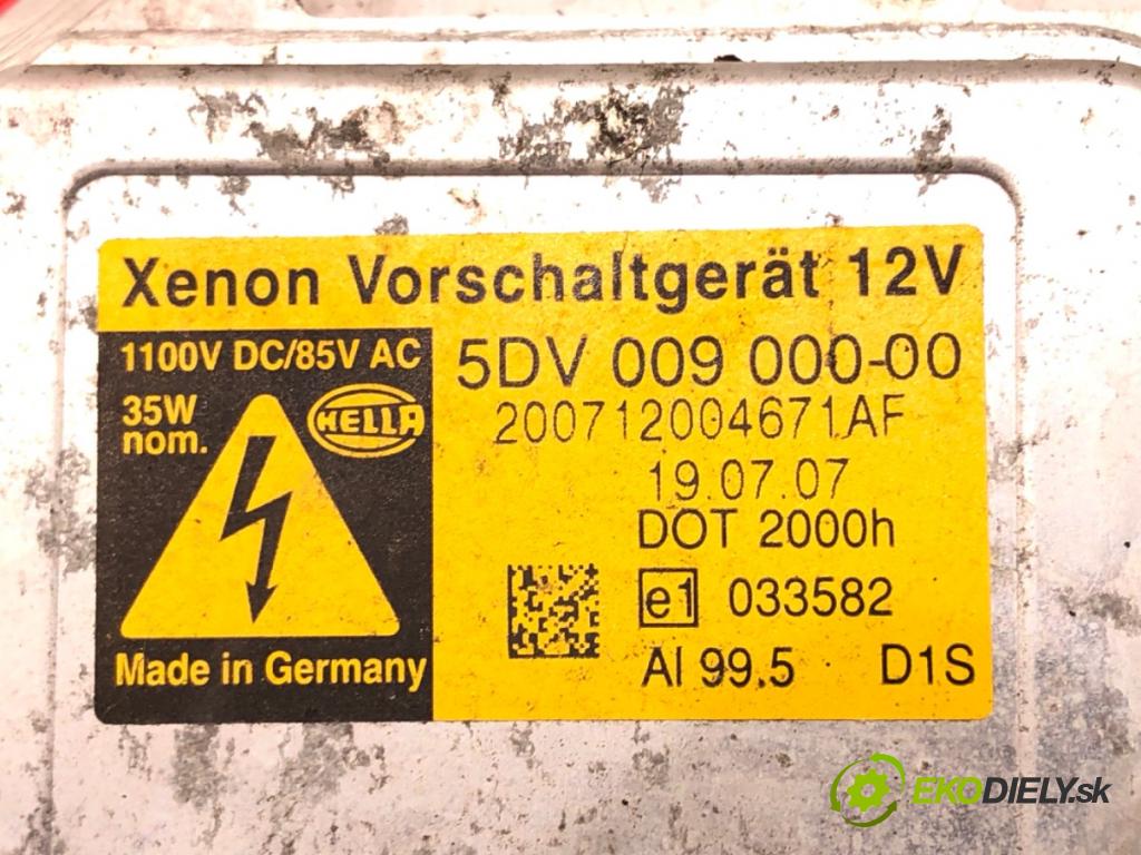 BMW 5 Touring (E61) 2004 - 2010    520 d 120 kW [163 KM] olej napędowy 2005 - 2010  Menič XENON 5DV009000-00 (Riadiace jednotky xenónu)