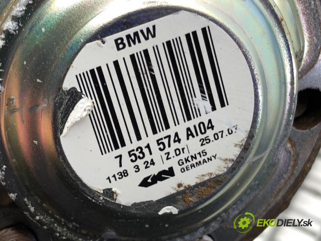 BMW 5 Touring (E61) 2004 - 2010    520 d 120 kW [163 KM] olej napędowy 2005 - 2010  Poloos pravy zad 7531574