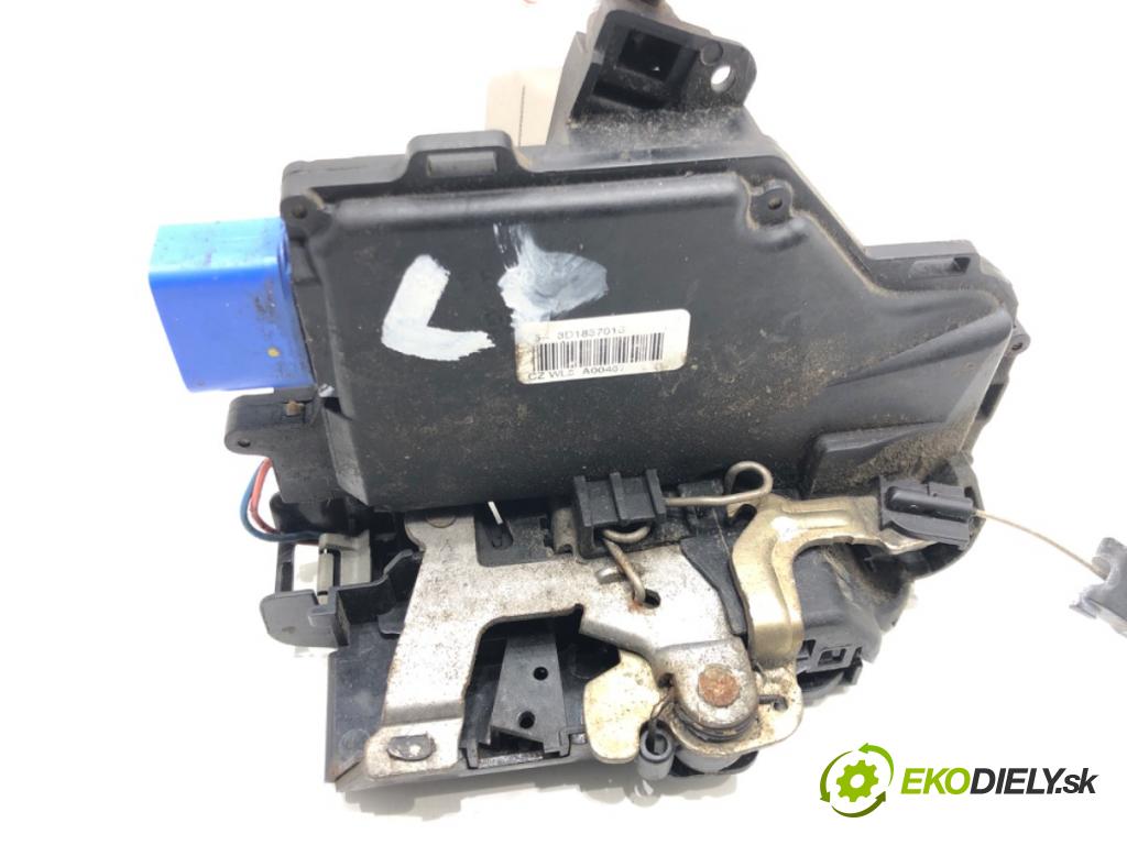 SKODA OCTAVIA II (1Z3) 2004 - 2013    2.0 TDI RS 125 kW [170 KM] olej napędowy 2006 - 2013  zámok dveře levý přední část 3D1837015