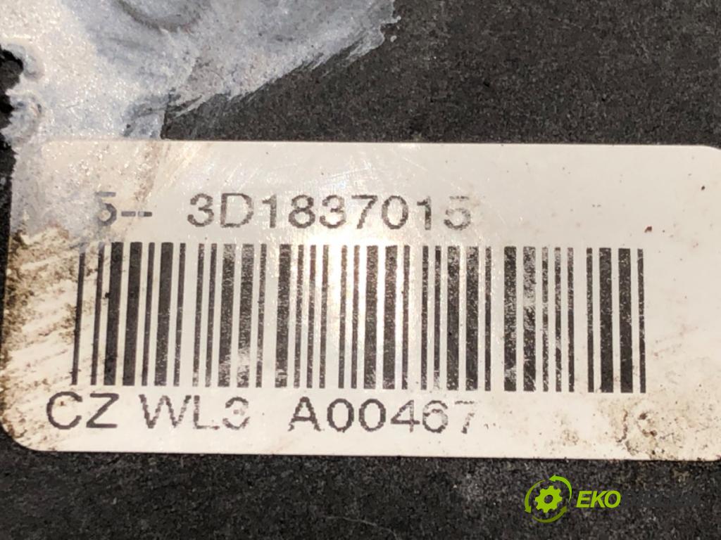 SKODA OCTAVIA II (1Z3) 2004 - 2013    2.0 TDI RS 125 kW [170 KM] olej napędowy 2006 - 2013  zámok dveře levý přední část 3D1837015