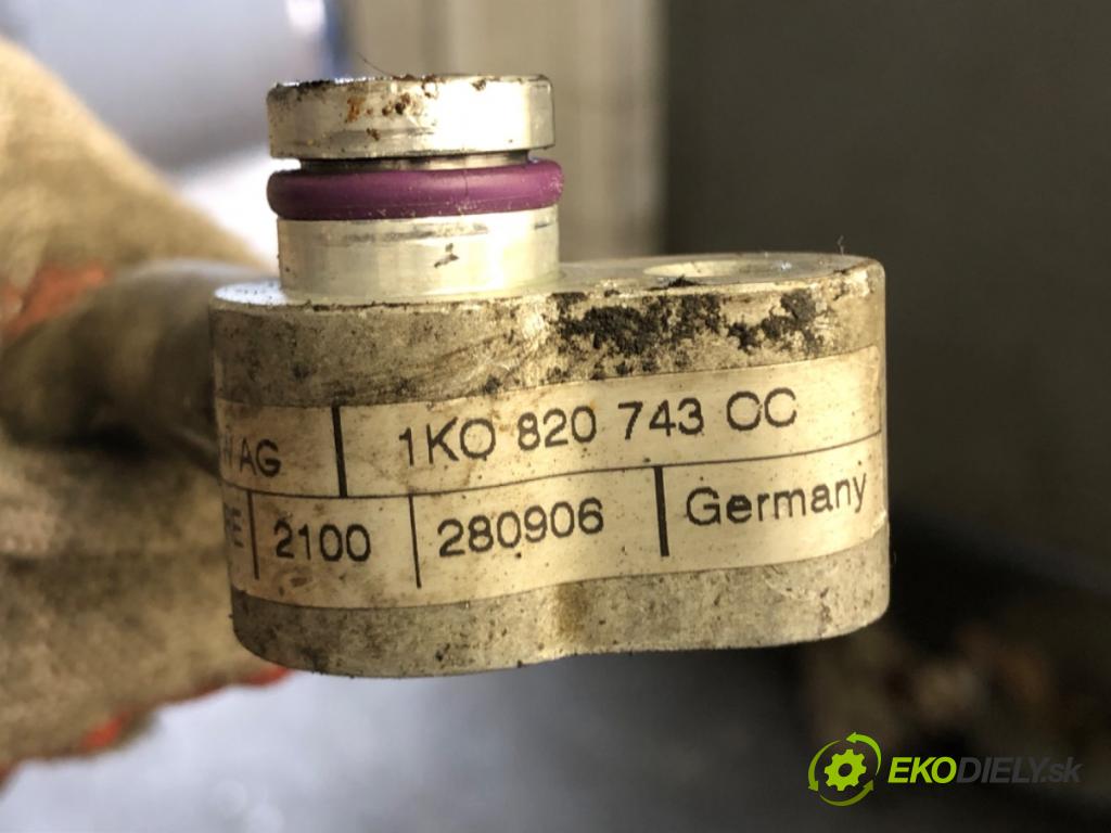 SKODA OCTAVIA II (1Z3) 2004 - 2013    2.0 TDI RS 125 kW [170 KM] olej napędowy 2006 - 2013  rúrka klimatizácie 1K0820743CC (Rúrky klimatizácie)