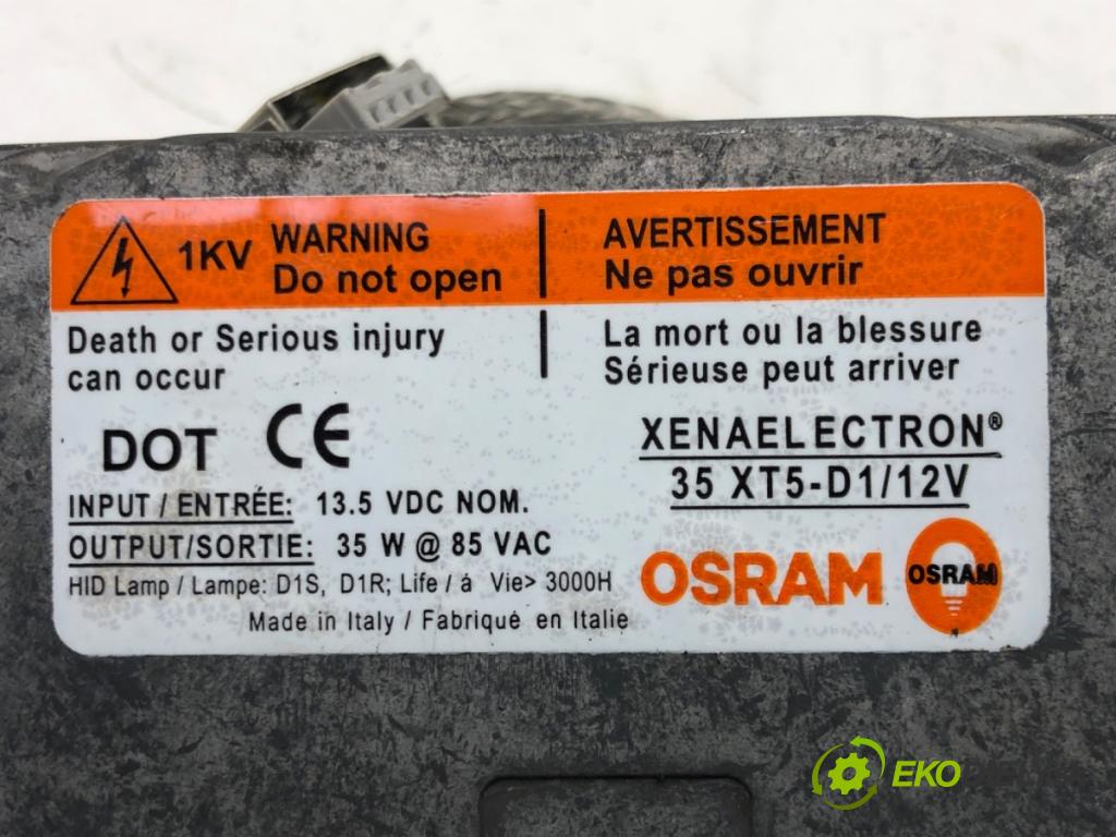 SKODA OCTAVIA II (1Z3) 2004 - 2013    2.0 TDI RS 125 kW [170 KM] olej napędowy 2006 - 2013  Menič XENON 35XT5-D1/12V (Riadiace jednotky xenónu)