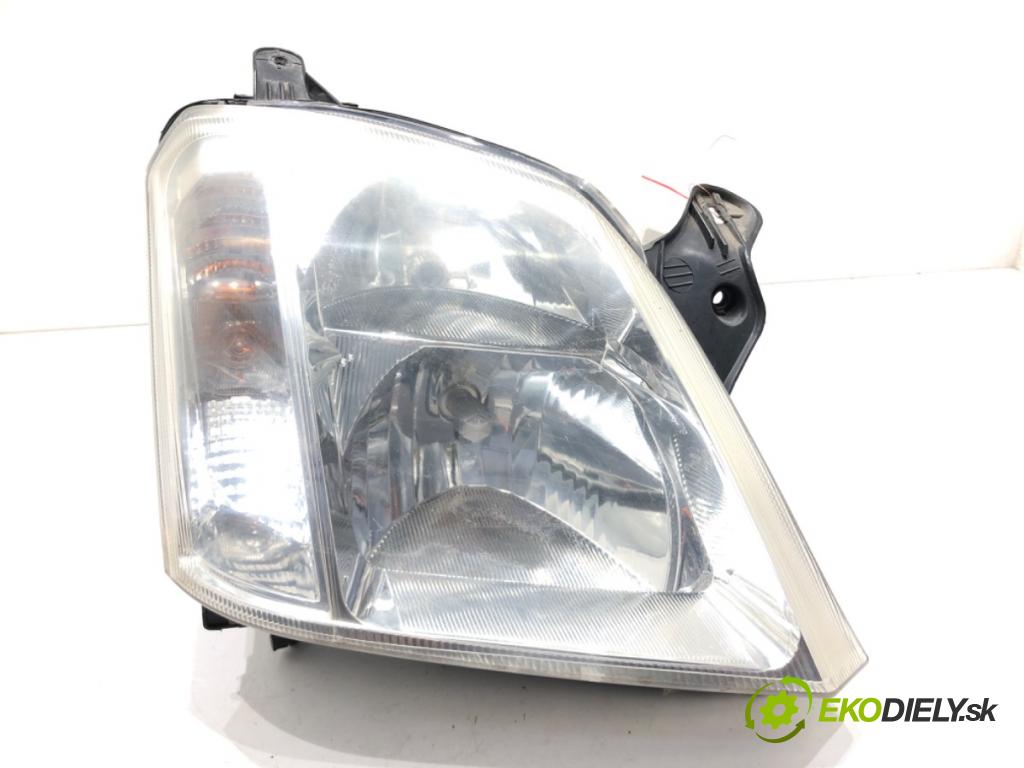 OPEL MERIVA A nadwozie wielkoprzestrzenne (MPV) (X03) 2003 - 2010    1.6 (E75) 77 kW [105 KM] benzyna 2006 - 2010  Svetlomet pravy predný 
