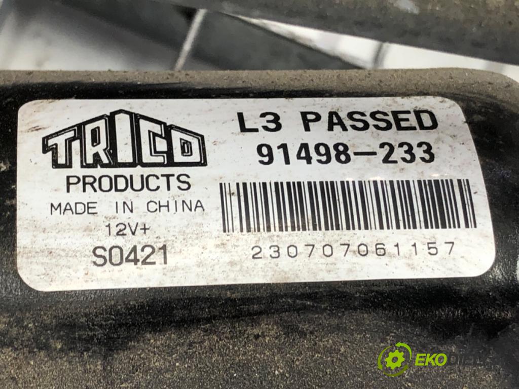 OPEL MERIVA A nadwozie wielkoprzestrzenne (MPV) (X03) 2003 - 2010    1.6 (E75) 77 kW [105 KM] benzyna 2006 - 2010  Mechanizmus stieračov predný 91498-233 (Motorčeky stieračov predné)