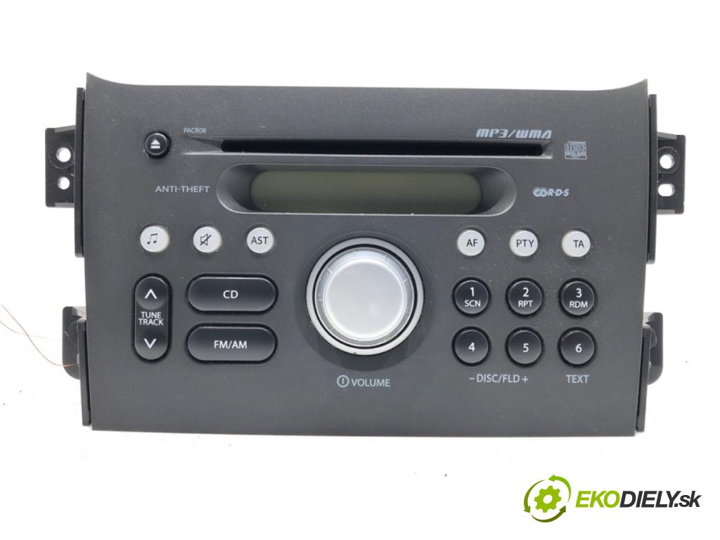 OPEL AGILA (B) (H08) 2008 - 2014    1.0 (F68) 48 kW [65 KM] benzyna 2008 - 2011  RADIO 39101-51K0 (Audio zariadenia)