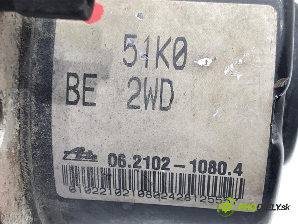 OPEL AGILA (B) (H08) 2008 - 2014    1.0 (F68) 48 kW [65 KM] benzyna 2008 - 2011  pumpa ABS 51K0 BE 2WD (Pumpy brzdové)