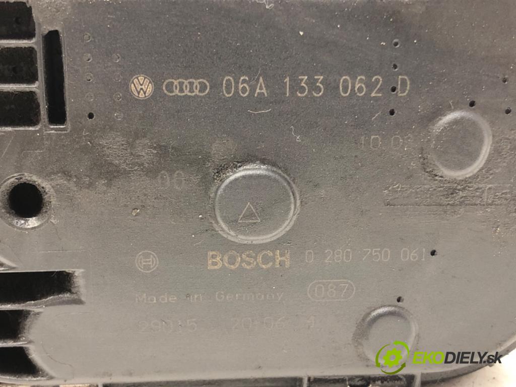 SKODA OCTAVIA I Combi (1U5) 1998 - 2010    2.0 85 kW [116 KM] benzyna 1999 - 2007  Škrtiaca klapka 06A133062D (Škrtiace klapky)