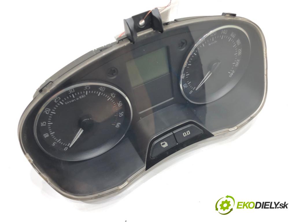 SKODA ROOMSTER (5J7) 2006 - 2015    1.2 TDI 55 kW [75 KM] olej napędowy 2010 - 2015  Prístrojovka 5J0920811J (Prístrojové dosky, displeje)