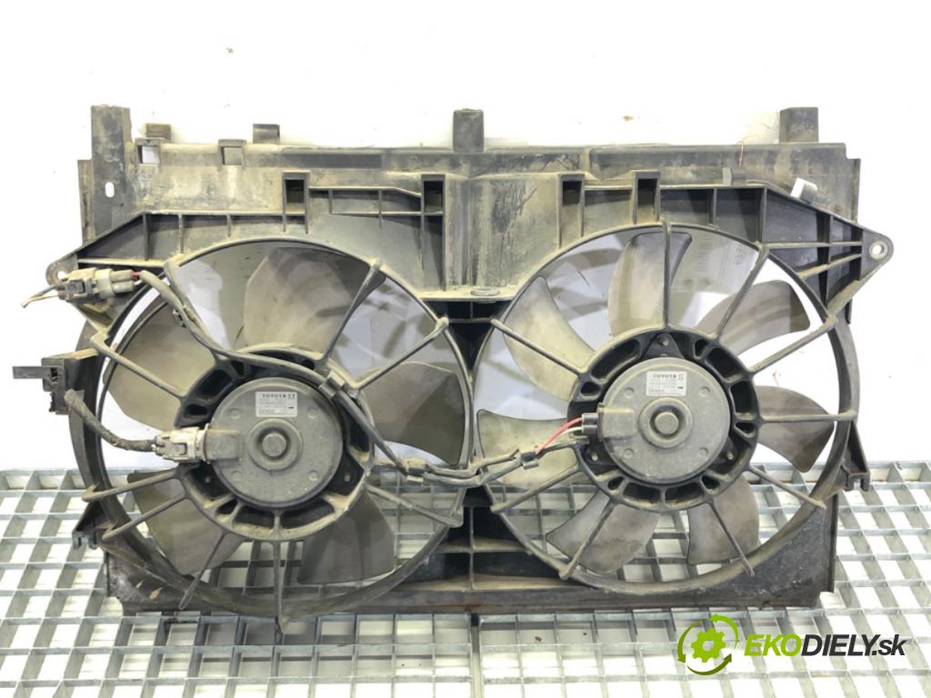 TOYOTA AVENSIS Kombi (_T25_) 2003 - 2008    2.0 D-4D (CDT250_) 85 kW [116 KM] olej napędowy 2003 - 2008  Ventilátor klimatizácie 16363-0G060 (Ventilátory chladičov klimatizácie)