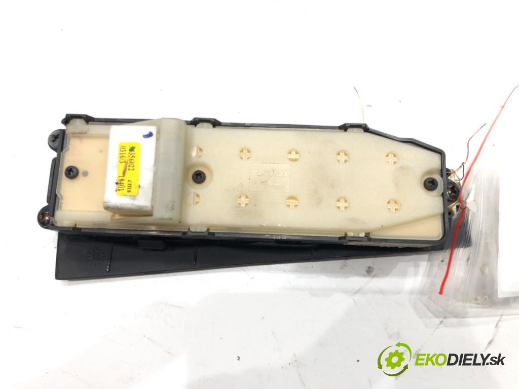 TOYOTA AVENSIS Kombi (_T25_) 2003 - 2008    2.0 D-4D (CDT250_) 85 kW [116 KM] olej napędowy 2003 - 2008  Prepínač okien 84802-05210-B0 (Prepínače, spínače, tlačidlá a ovládače kúrenia)