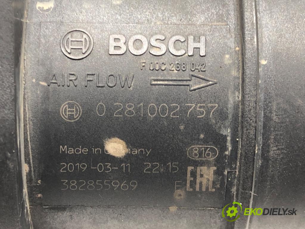 VW BORA Variant (1J6) 1999 - 2005    1.9 TDI 85 kW [115 KM] olej napędowy 1999 - 2001  Váha vzduchu 0281002757 (Váhy vzduchu)