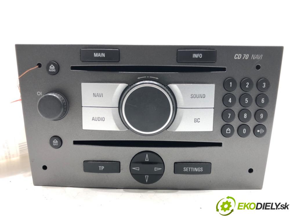 OPEL VECTRA C Kombi (Z02) 2003 - 2009    1.9 CDTI (F35) 110 kW [150 KM] olej napędowy 2004 - 2008  RADIO 13270679 (Audio zariadenia)