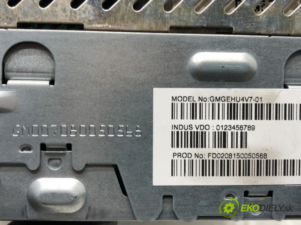 OPEL VECTRA C Kombi (Z02) 2003 - 2009    1.9 CDTI (F35) 110 kW [150 KM] olej napędowy 2004 - 2008  RADIO 13270679 (Audio zariadenia)