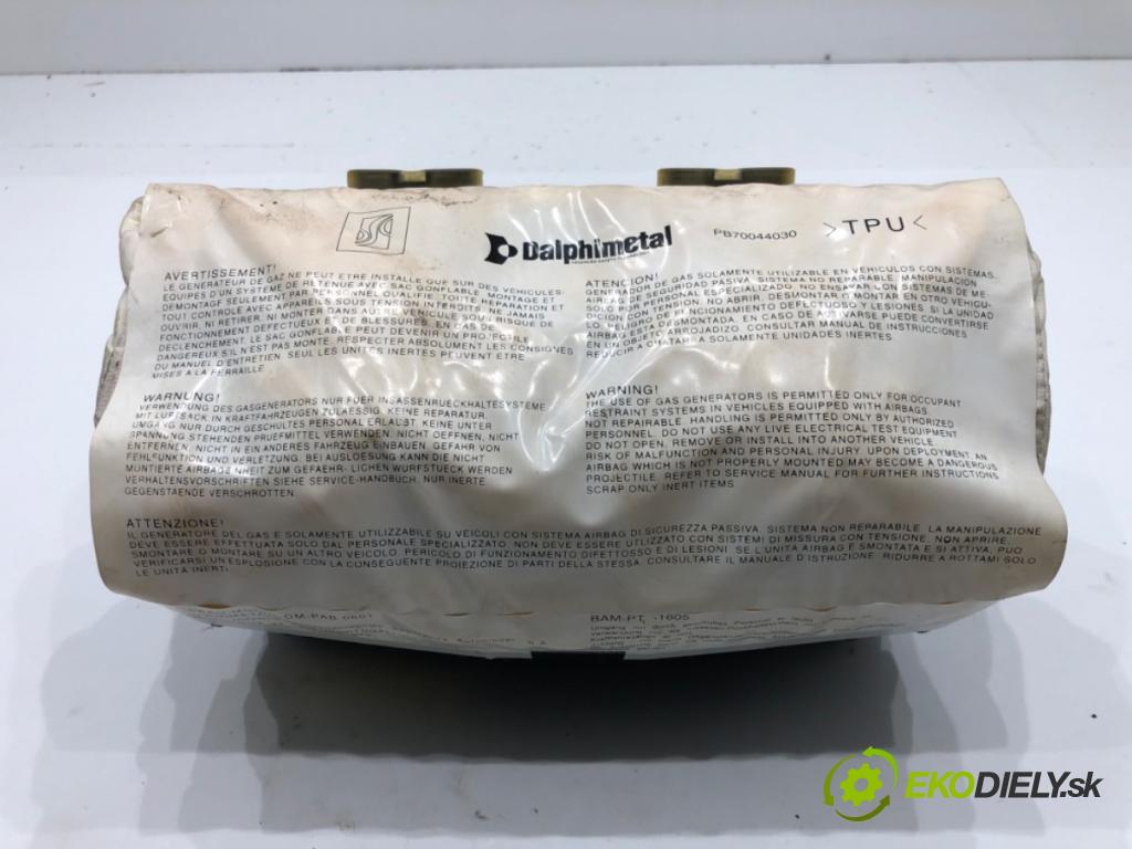 OPEL CORSA D (S07) 2006 - 2014    1.2 (L08, L68) 59 kW [80 KM] benzyna 2006 - 2014  AirBag spolujazdca 13152361 (Airbagy)