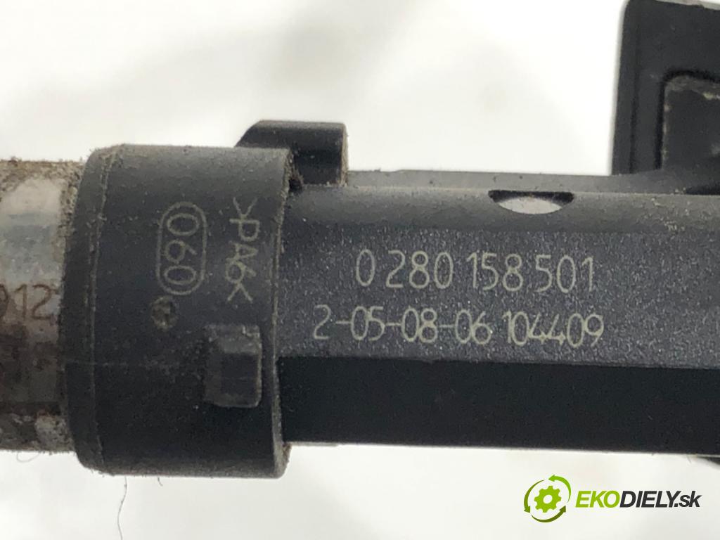 OPEL CORSA D (S07) 2006 - 2014    1.2 (L08, L68) 59 kW [80 KM] benzyna 2006 - 2014  Lišta vstrekovacia 0280151208 (Vstrekovacie lišty)