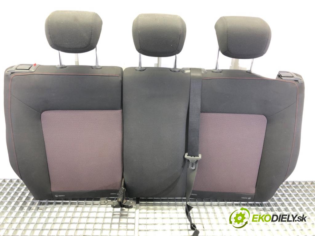 OPEL CORSA D (S07) 2006 - 2014    1.2 (L08, L68) 59 kW [80 KM] benzyna 2006 - 2014  Sedadlo druhý rad