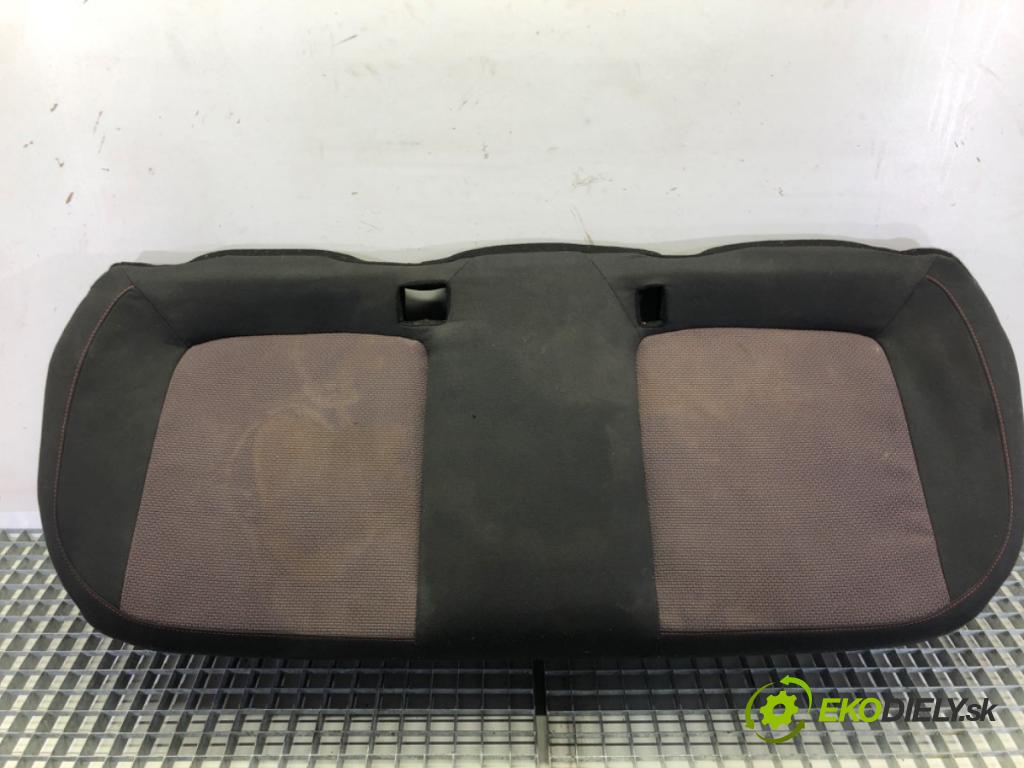 OPEL CORSA D (S07) 2006 - 2014    1.2 (L08, L68) 59 kW [80 KM] benzyna 2006 - 2014  Sedadlo druhý rad