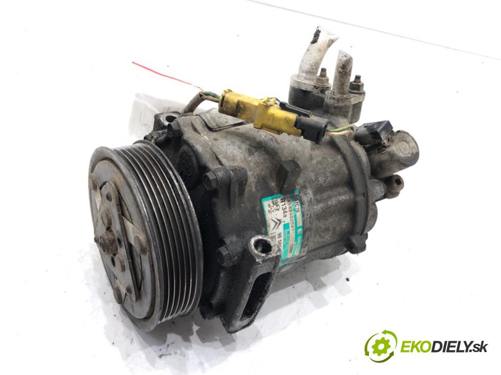 PEUGEOT 407 (6D_) 2004 - 2011    2.0 (6DRFNB, 6DRFNE) 100 kW [136 KM] benzyna 2004 - 2005  kompresor klimatizace 9656572480 (Kompresory)