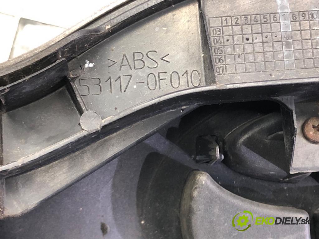 TOYOTA COROLLA Verso (ZER_, ZZE12_, R1_) 2004 - 2009    1.8 (ZNR11_) 95 kW [129 KM] benzyna 2004 - 2009  mřížka maska 53111-0F020 (Mřížky (masky) chladičů)