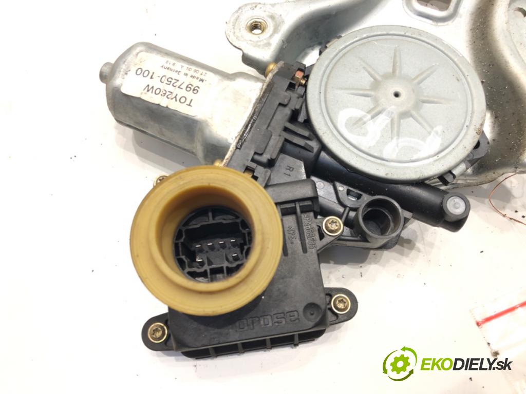 TOYOTA COROLLA Verso (ZER_, ZZE12_, R1_) 2004 - 2009    1.8 (ZNR11_) 95 kW [129 KM] benzyna 2004 - 2009  mechanismus okna pravý přední část 997250-100