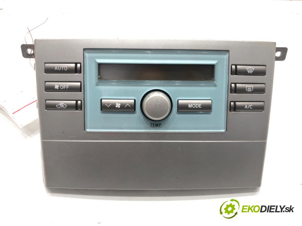 TOYOTA COROLLA Verso (ZER_, ZZE12_, R1_) 2004 - 2009    1.8 (ZNR11_) 95 kW [129 KM] benzyna 2004 - 2009  Panel ovládania kúrenia 55900-0F030 (Prepínače, spínače, tlačidlá a ovládače kúrenia)