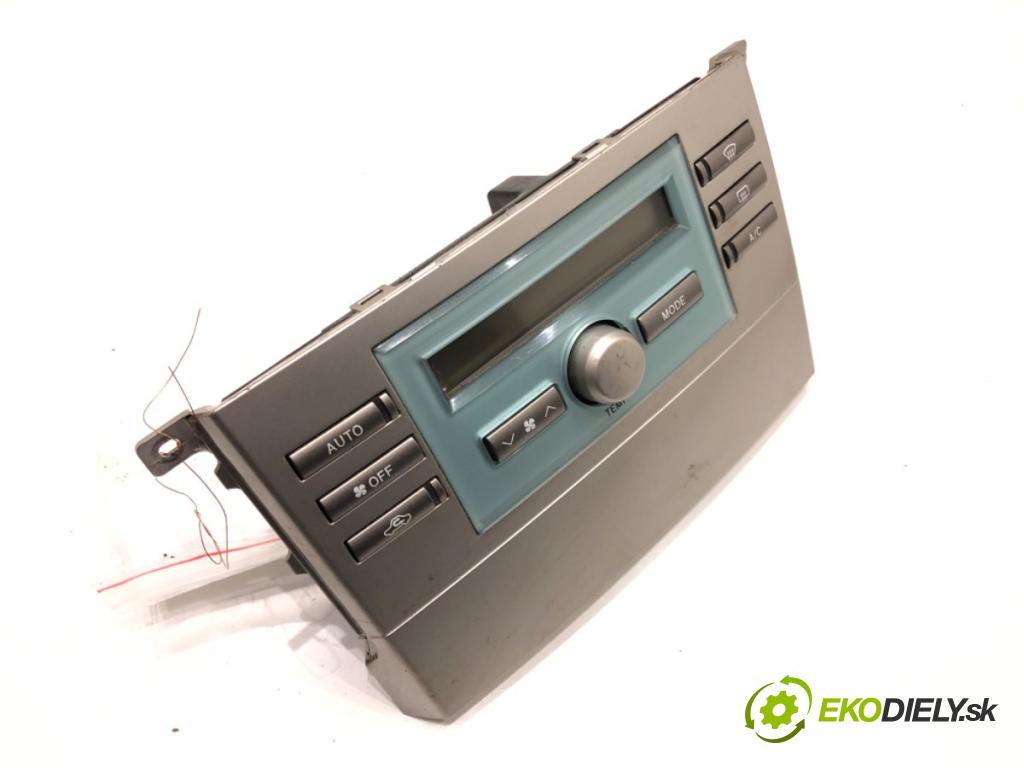 TOYOTA COROLLA Verso (ZER_, ZZE12_, R1_) 2004 - 2009    1.8 (ZNR11_) 95 kW [129 KM] benzyna 2004 - 2009  Panel ovládania kúrenia 55900-0F030 (Prepínače, spínače, tlačidlá a ovládače kúrenia)
