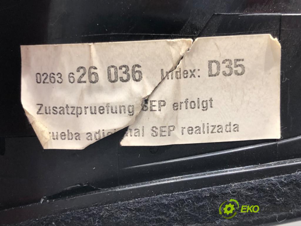 AUDI A4 B6 Avant (8E5) 2000 - 2005    1.6 75 kW [102 KM] benzyna 2001 - 2004  Prístrojovka 8E0920900L (Prístrojové dosky, displeje)