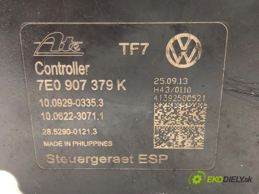VW TRANSPORTER V Autobus (7HB, 7HJ, 7EB, 7EJ) 2003 - 2015    2.0 TDI 75 kW [102 KM] olej napędowy 2009 - 2015  Pumpa ABS 7E0907379K (Pumpy ABS)