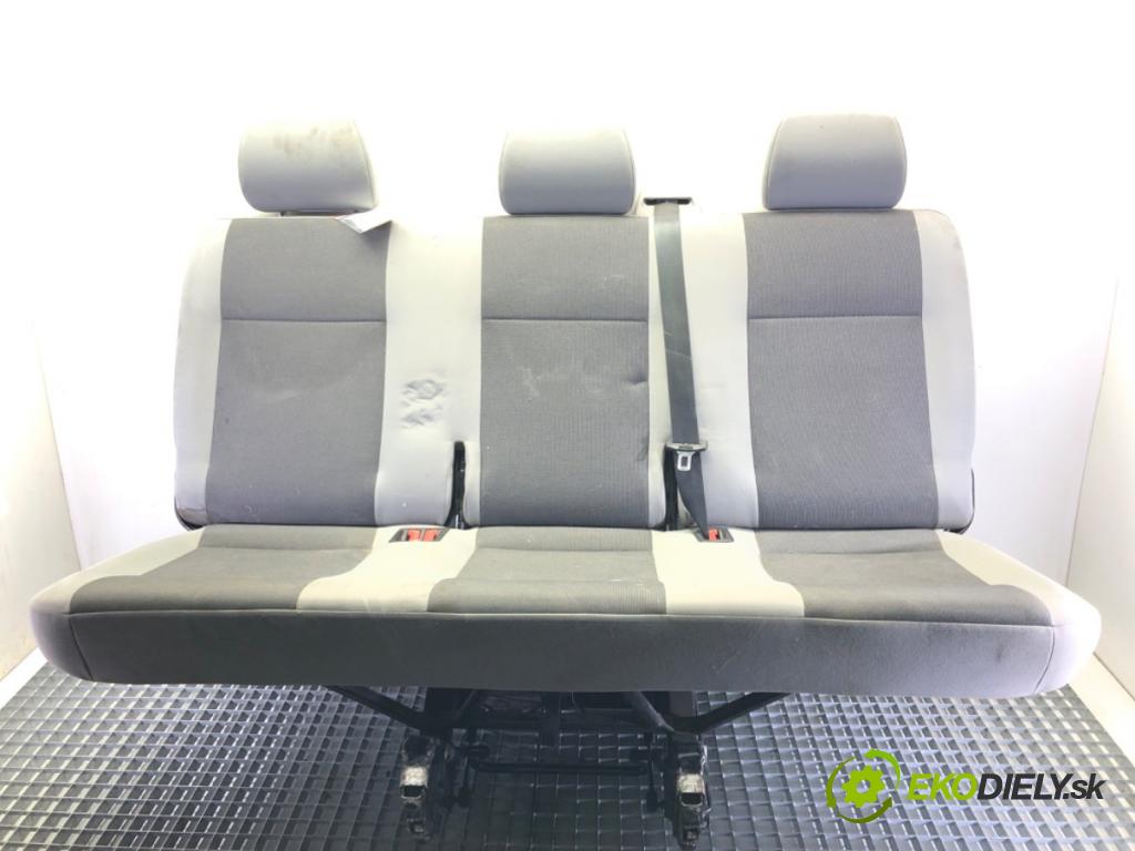 VW TRANSPORTER V Autobus (7HB, 7HJ, 7EB, 7EJ) 2003 - 2015    2.0 TDI 75 kW [102 KM] olej napędowy 2009 - 2015  Sedadlo tretí rad 