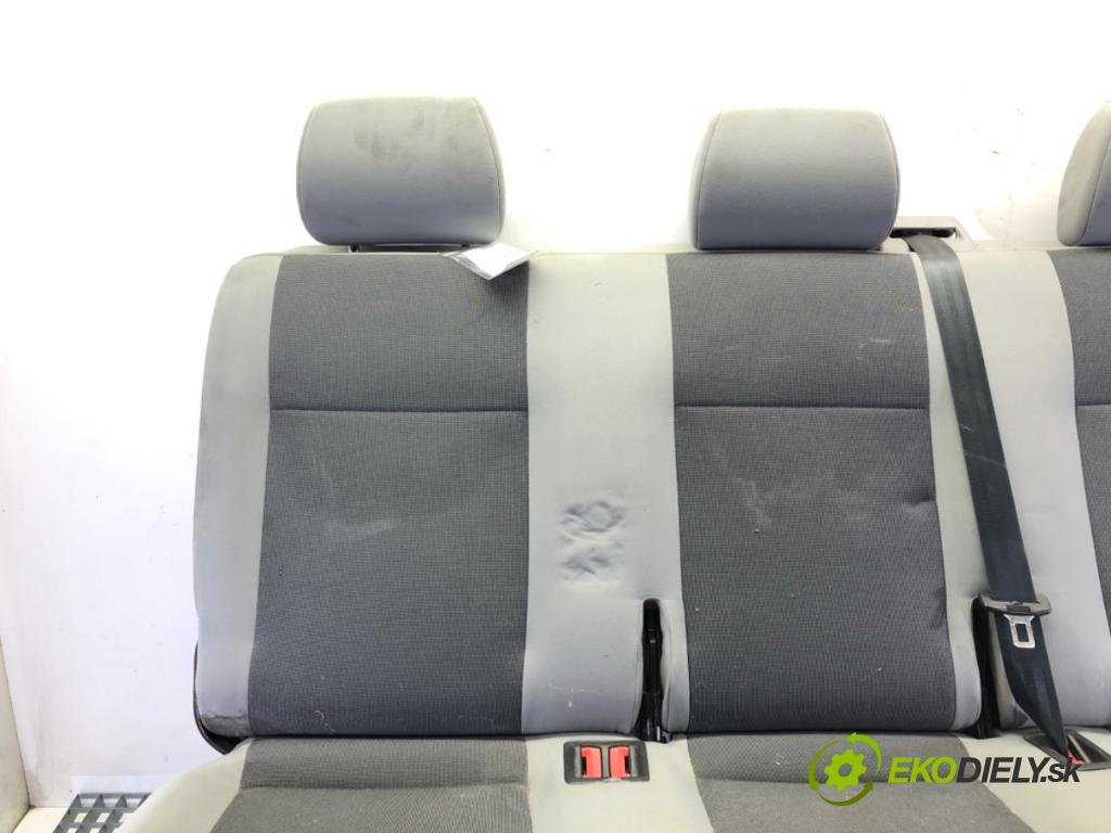 VW TRANSPORTER V Autobus (7HB, 7HJ, 7EB, 7EJ) 2003 - 2015    2.0 TDI 75 kW [102 KM] olej napędowy 2009 - 2015  Sedadlo tretí rad