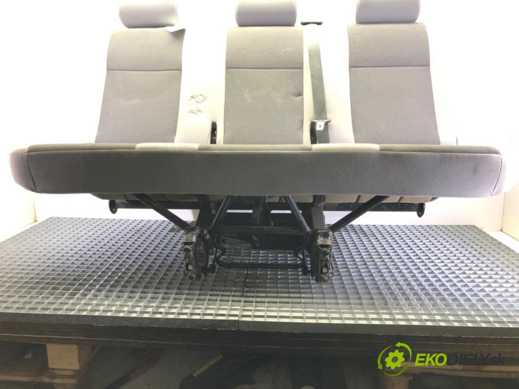 VW TRANSPORTER V Autobus (7HB, 7HJ, 7EB, 7EJ) 2003 - 2015    2.0 TDI 75 kW [102 KM] olej napędowy 2009 - 2015  Sedadlo tretí rad
