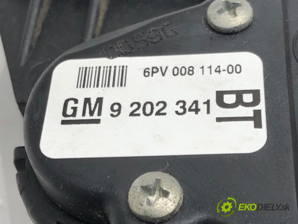 OPEL ZAFIRA B Nadwozie pełne/minivan (A05) 2005 - 2015    1.9 CDTI VAN (M75) 110 kW [150 KM] olej napędowy 2005 - 2015  Potenciometer plynu 9202341 (Pedále)