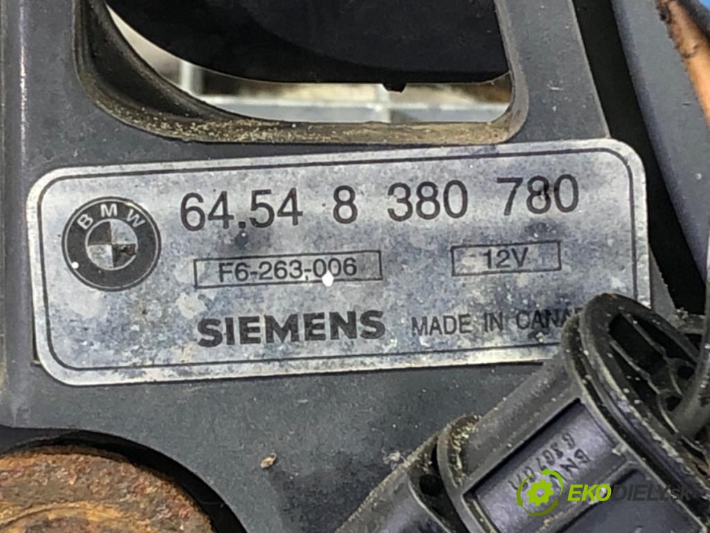 BMW 5 Touring (E39) 1996 - 2004    525 tds 105 kW [143 KM] olej napędowy 1997 - 2004  Ventilátor klimatizácie 8380780 (Ventilátory chladičov klimatizácie)
