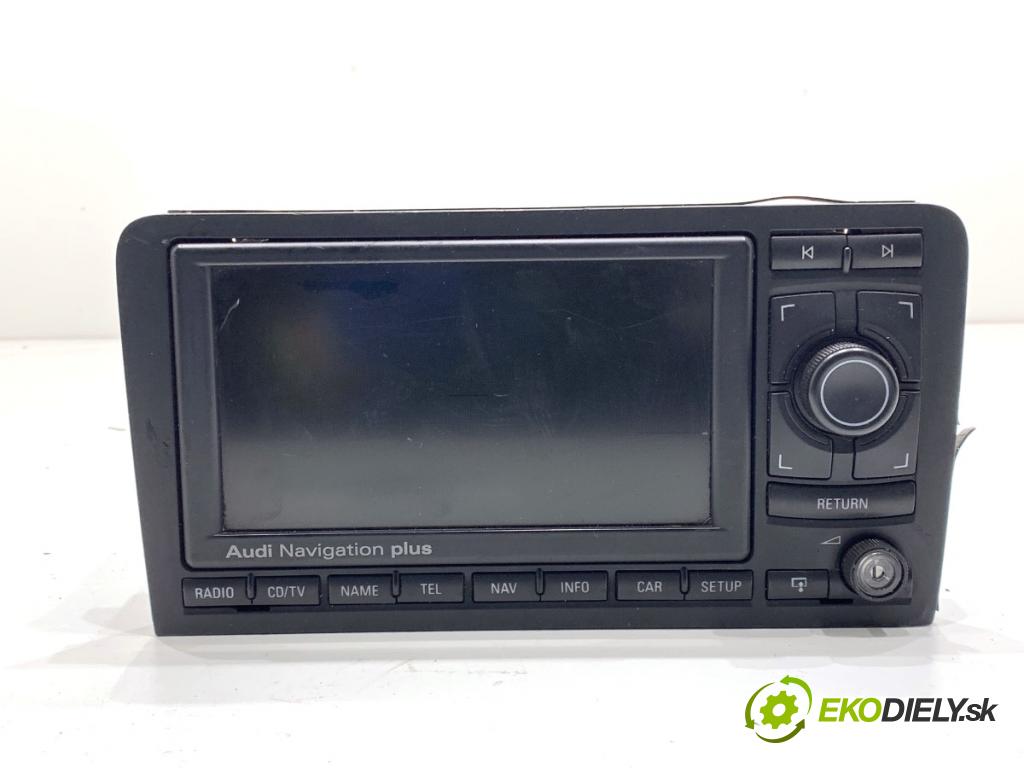 AUDI A3 8P liftback 2005 103 kW 2.0 TDI 1968 RADIO Navigácia 8P0035192Q (Audio zariadenie)