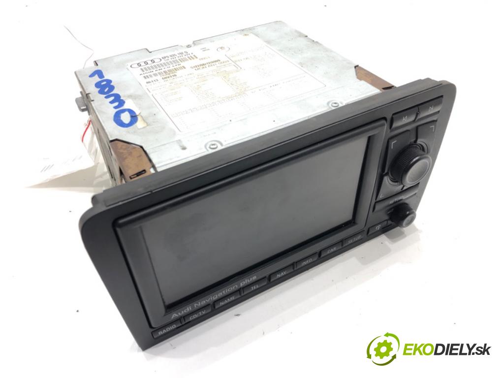 AUDI A3 (8P1) 2003 - 2013    2.0 TDI 103 kW [140 KM] olej napędowy 2005 - 2008  RADIO Navigácia 8P0035192Q (Audio zariadenia)