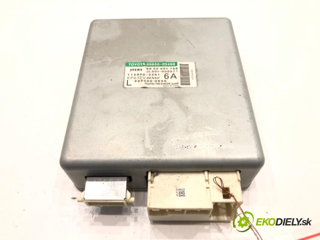 TOYOTA AURIS (_E15_) 2006 - 2012    1.4 D-4D (NDE150_) 66 kW [90 KM] olej napędowy 2007 - 2012  Modul servočerpadlo 89650-02460 (Ostatné)