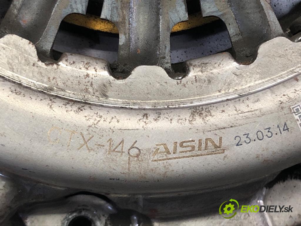 TOYOTA AURIS (_E15_) 2006 - 2012    1.4 D-4D (NDE150_) 66 kW [90 KM] olej napędowy 2007 - 2012  Spojková sada (bez ložiska) CTX-146 (Kompletné sady (bez ložiska))
