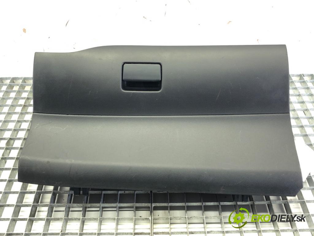 TOYOTA AURIS (_E15_) 2006 - 2012    1.4 D-4D (NDE150_) 66 kW [90 KM] olej napędowy 2007 - 2012  Priehradka, kastlík spolujazdca  (Priehradky, kastlíky)