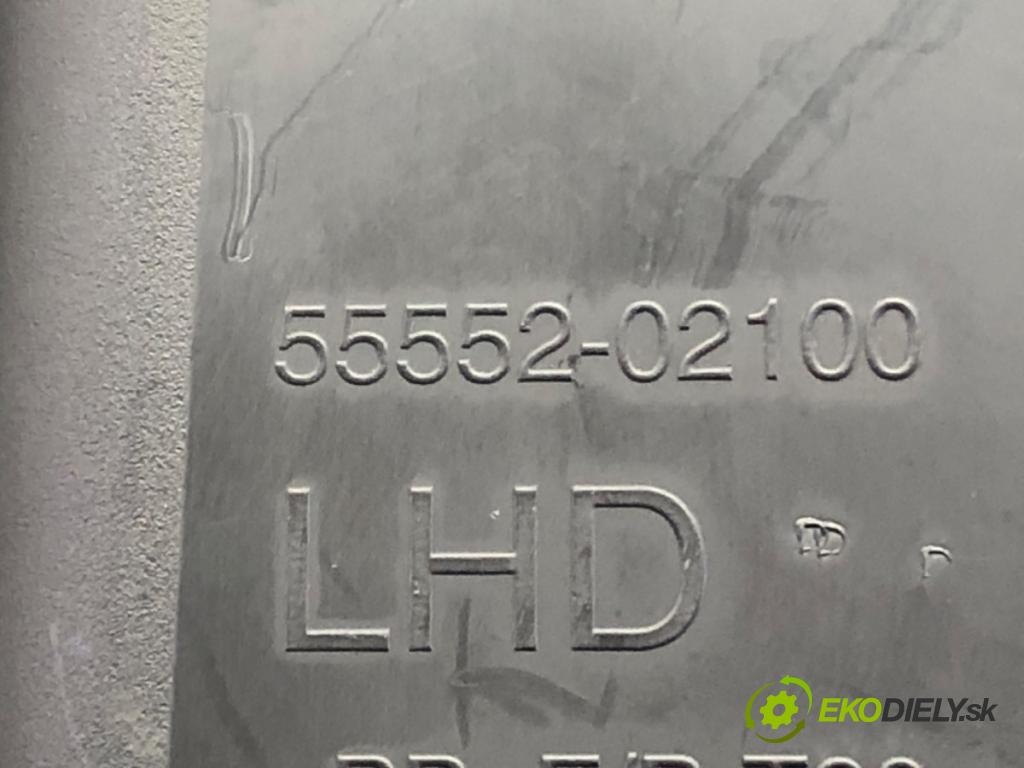 TOYOTA AURIS (_E15_) 2006 - 2012    1.4 D-4D (NDE150_) 66 kW [90 KM] olej napędowy 2007 - 2012  Priehradka, kastlík spolujazdca  (Priehradky, kastlíky)