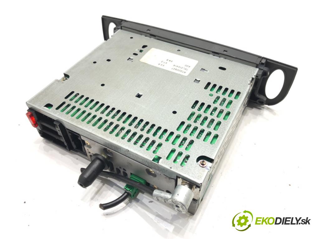 CITROEN C5 I Break (DE_) 2001 - 2004    2.2 HDi (DE4HXB, DE4HXE) 98 kW [133 KM] olej napędowy 2001 - 2004  RADIO 96441980ZK (Audio zariadenia)