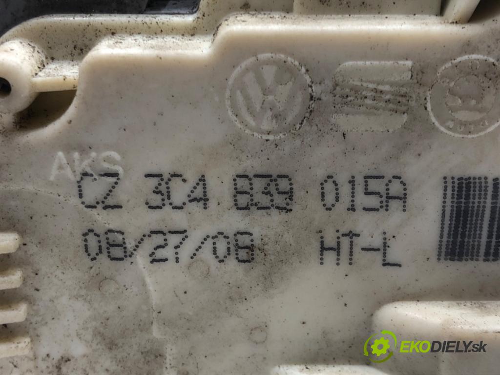 VW PASSAT B6 (3C2) 2005 - 2010    1.4 TSI 90 kW [122 KM] benzyna 2007 - 2010  zámok dveře levý zadní část 3C4839015A