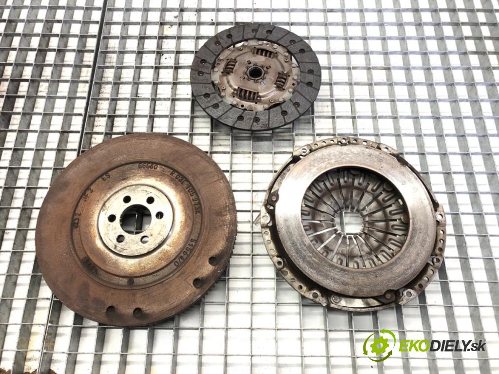 VW PASSAT B6 (3C2) 2005 - 2010    1.4 TSI 90 kW [122 KM] benzyna 2007 - 2010  Spojková sada (bez ložiska) 3082001165 (Kompletné sady (bez ložiska))