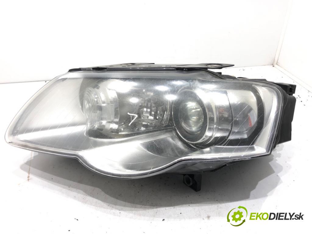 VW PASSAT B6 (3C2) 2005 - 2010    1.4 TSI 90 kW [122 KM] benzyna 2007 - 2010  Svetlomet ľavy predný BI-XENON 3C0941751K