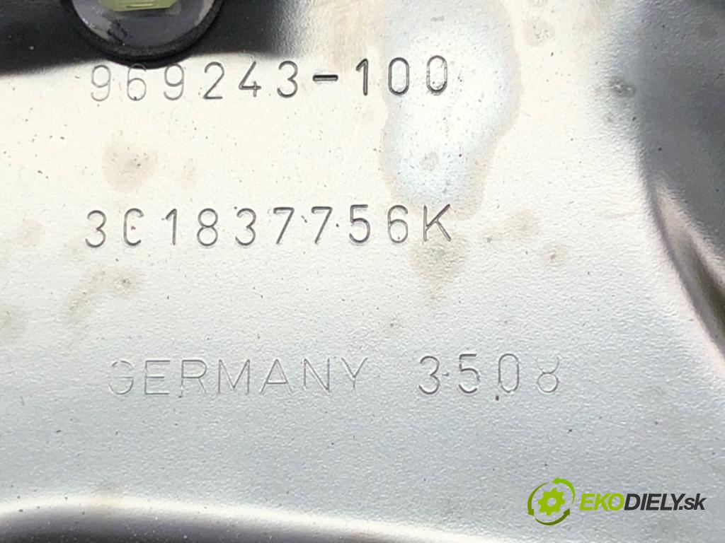 VW PASSAT B6 (3C2) 2005 - 2010    1.4 TSI 90 kW [122 KM] benzyna 2007 - 2010  mechanismus okna pravý přední část 1K0959702AC